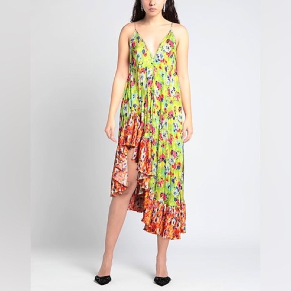 Msgm High Low Side Strappy Dresses - image 7